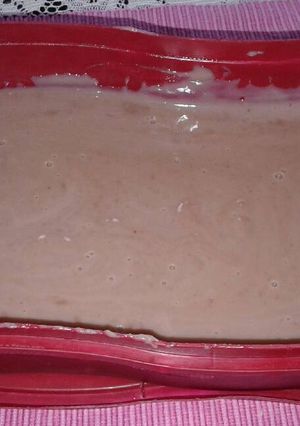 Una foto de Crema de maicena de chocolate