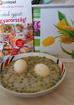 Zöldborsófőzelék recept fotója
