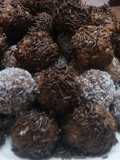 Trufas de galletas Marías y dulce de leche