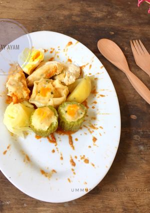 Foto resep Siomay Ayam Komplit Saus Kacang
