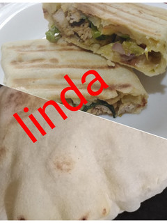 صورة لوصفة خبز الشاورما