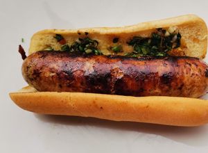 Una foto de Choripan (estilo argentino)