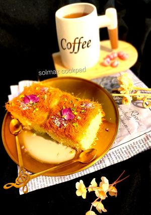 عکسی از دستور کیک شعریه solmaz