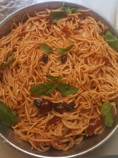 صورة لوصفة سباكيتي