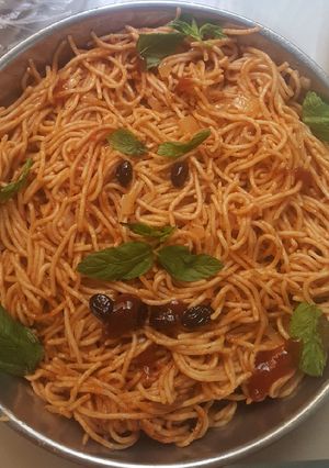 صورة لوصفة سباكيتي