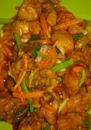 Foto resep Ayam Goreng Tepung, Asem Manis