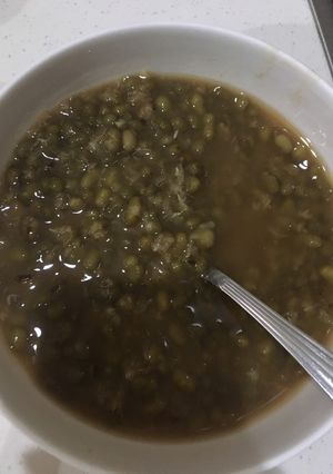 Foto resep Bubur Kacang Hijau Simple