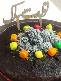 عکسی از دستور کیک شکلاتی خوشمزه