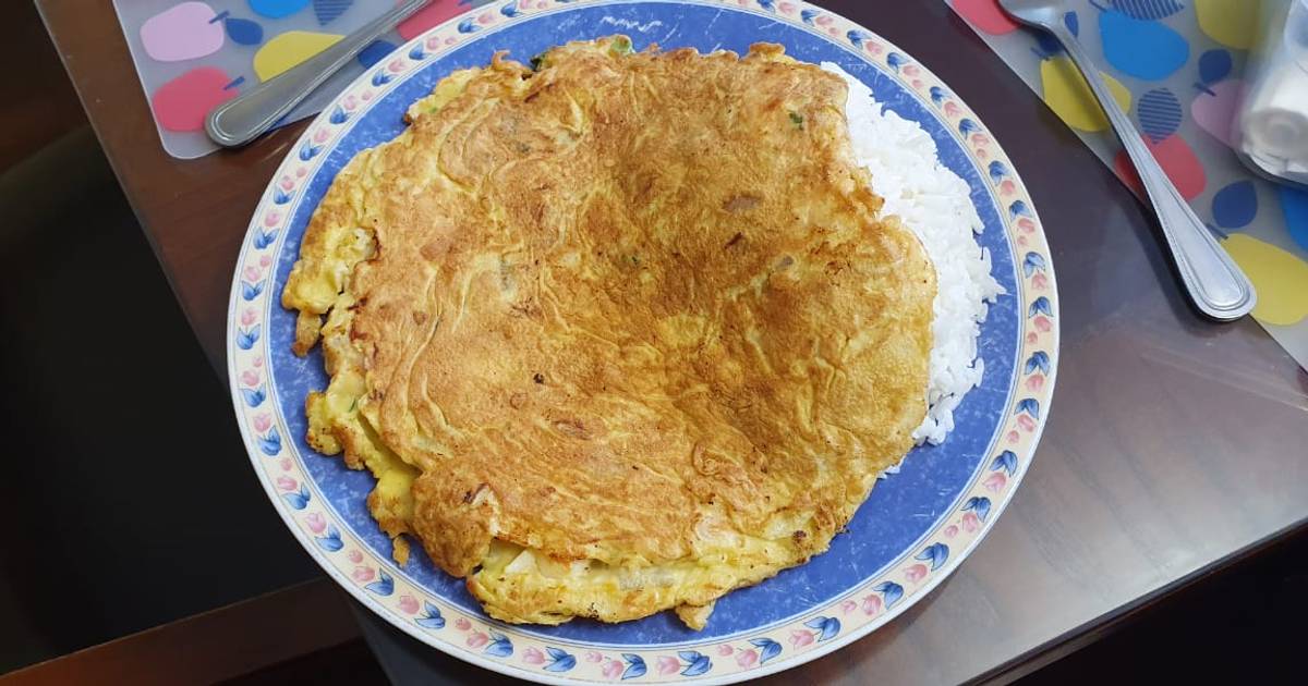 Tortilla de camarón Receta de Elita3107 Cookpad