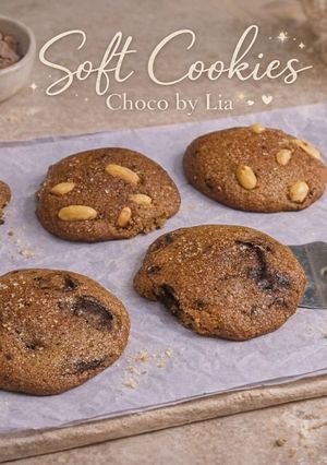 Foto resep Super Chewy Milk Chocolate Soft Cookies — Gift Premium Version