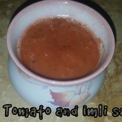 A picture of Tomato and Imli sauce by hunar.