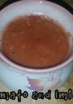 A picture of Tomato and Imli sauce by hunar.