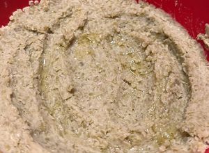 Una foto de 🌿 Hummus de arvejas (fresco y sin cocción extra)