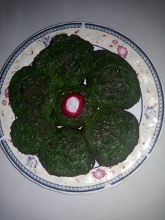 عکسی از دستور کوکو سبزی با سبزی خوردن