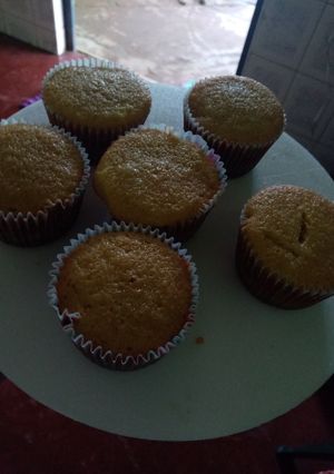 Una foto de Ponquesitos de vainilla