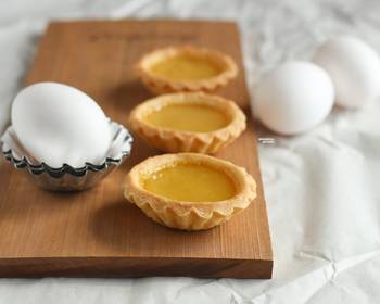 Without Fail Serving Recipe Egg Tart Savory Delicious