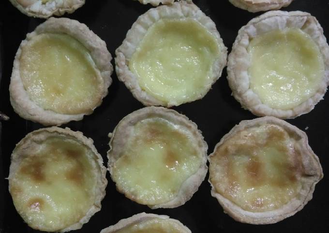 Resep Portugese cheese egg tart, Menggugah Selera