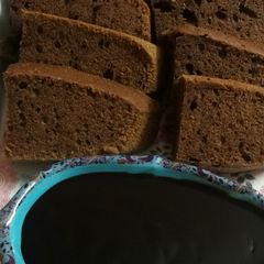 A picture of Fruit cake /tea cake.