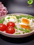 🥚 Oil-Free Eggs in 4 Minutes — Soft Yolk & Perfect Whites