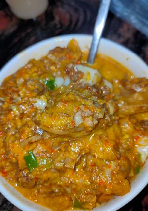 Foto resep Lontong Sayur Krecek Jantung Pisang