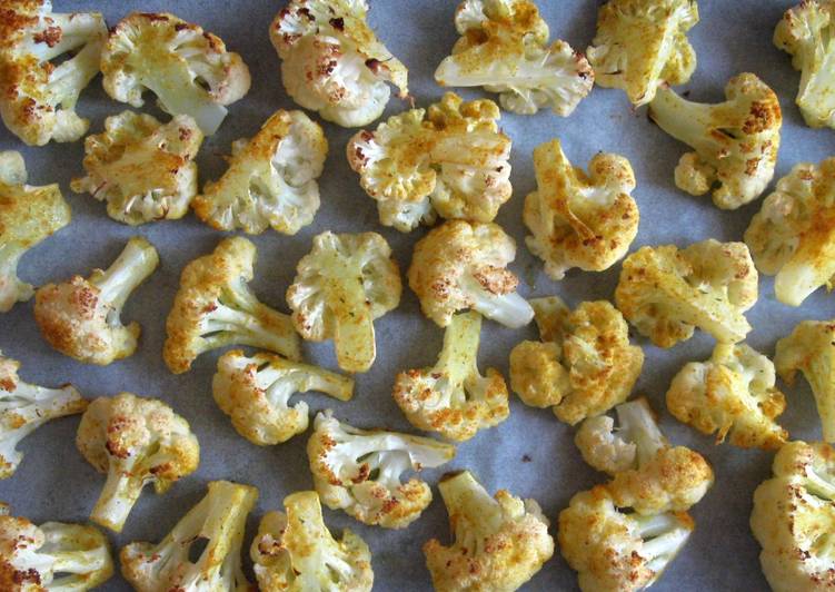 7 Way to Create Healthy of Curry Flavoured Roasted Cauliflower