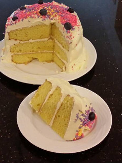 A picture of Fresh Lemon Layer Cake.