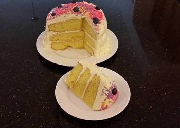 Latest Recipe Fresh Lemon Layer Cake Delicious and Healthy
