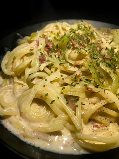 Foto resep Spaghetti Carbonara (tanpa telur)