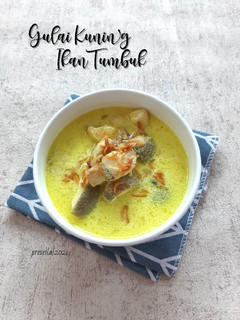 Foto resep Gulai kuning ikan tumbuk