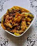 Parwal, Potato Subzi/Pointed Gourd, Potato Fry