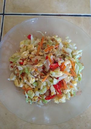 Foto resep Orak arik telur sayuran