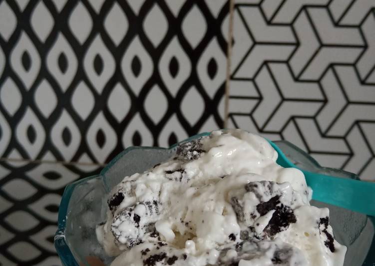 Resep Eskrim oreo anti gagal Anti Gagal