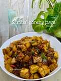 Sambal goreng jawa pedas
