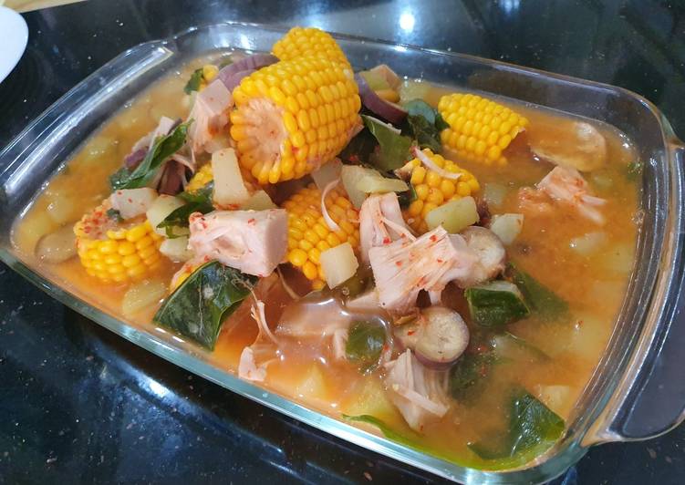 Proses meracik Sayur Asem Terenak 😍 yang Bisa Manjain Lidah