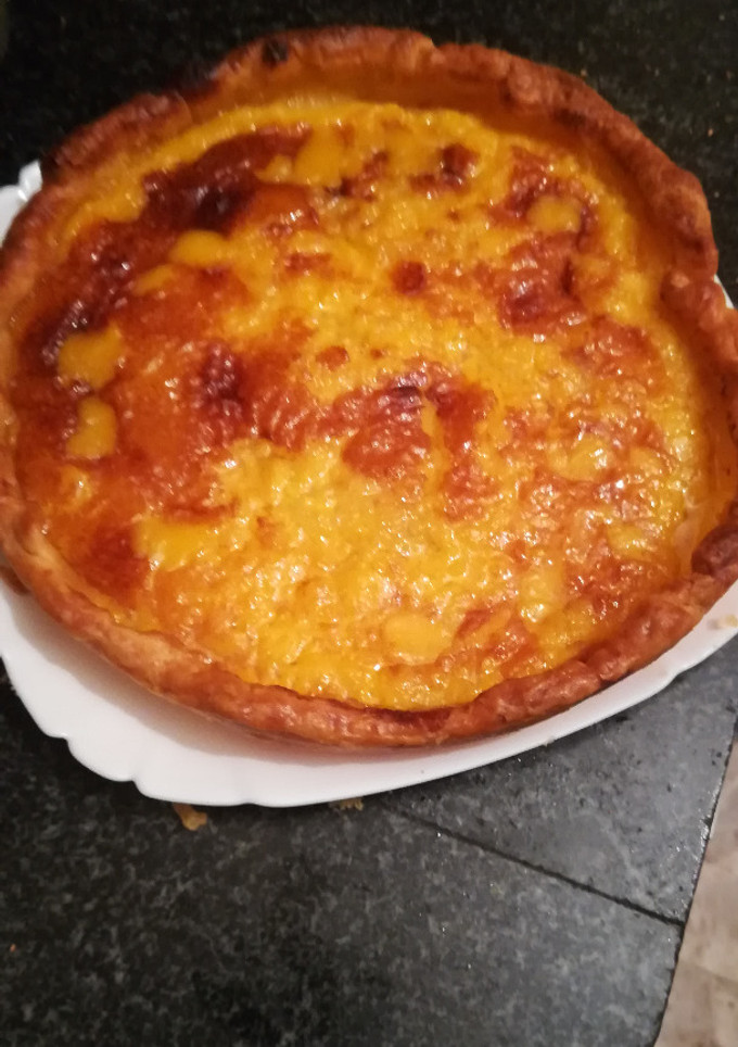 Una foto de Tarta de hojaldre de naranja