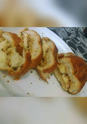 Una foto de Pan de ajo