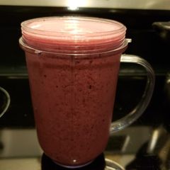 A picture of Blueberry Pomegranate Smoothie.