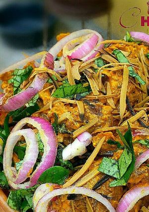 A picture of Spicy goat head(ise Eku).