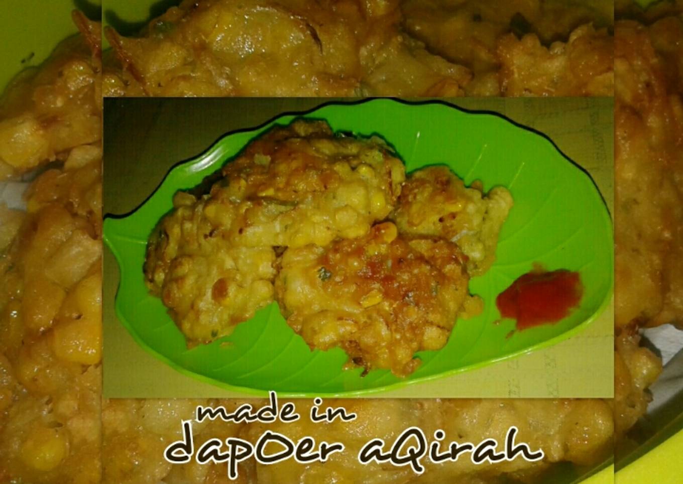 Resep Bakwan jagung special kriuk...😄, Bikin Ngiler