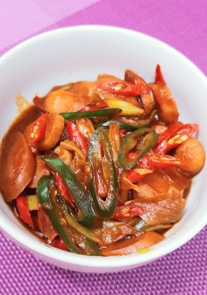 Foto resep Sosis Bulgogi Pedas