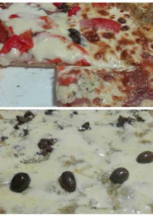 Una foto de Pizza fugazzeta y otras combinaciones sin TACC