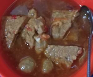 Praktis Membuat Bakso tempe kecap Lezat Mantap