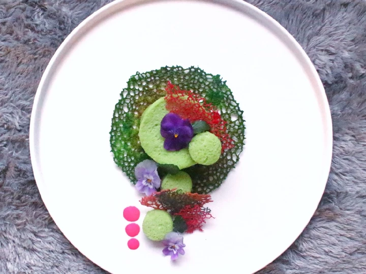 Cara Gampang Menyiapkan Resep  Coral Tuile (Garnish) yang Menggugah Selera, Sempurna