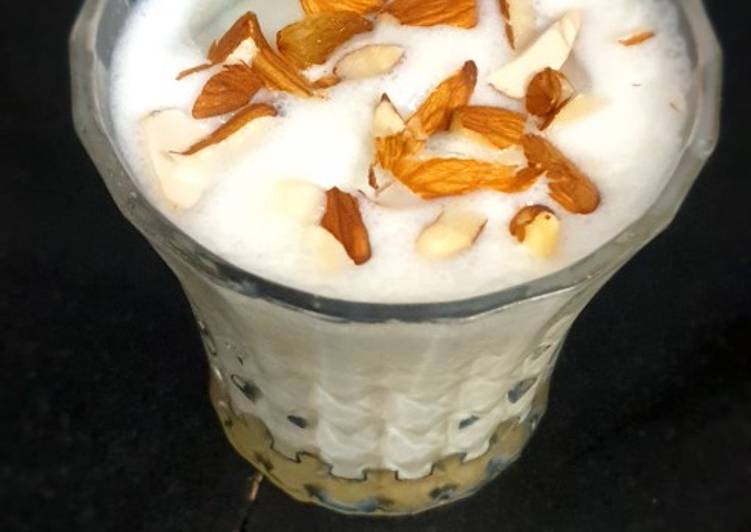 Simple Way to Make Award-winning Thandai milkshake shots