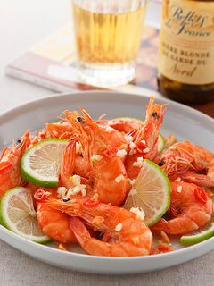 【家樂福廚房】蒜辣檸檬蝦(免用油) 的食譜成品照片