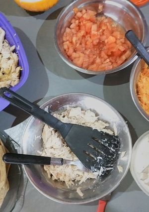 Una foto de Tacos caseros
