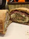 Calzone ripieno senza lievitazione