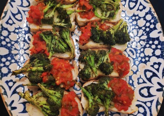 Recipe of Award-winning Pesto Salsa Bruschetta