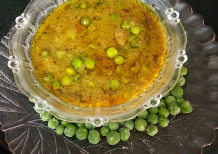 Recipe of Super Quick Homemade Aloo matar recipe