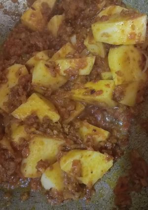 A picture of Masala Aloo.